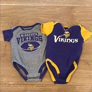 Baby Onesies - Minnesota Vikings